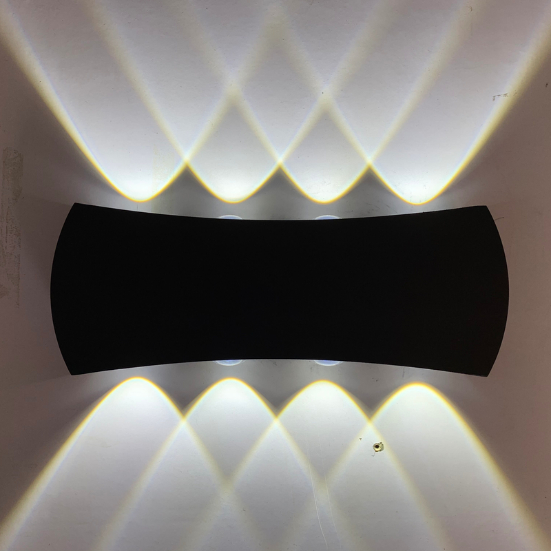 8W Modern Minimalist Outdoor Indoor Hotel Aisle Corridor Door Courtyard Staircase Porch LED Waterproof Moon Wall Lamp