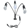 Cross-border LED Clip Lamp Bulb Single Head Double Head Three Head Clip Lamp Holder E27 Universal Lamp Holder With Clip