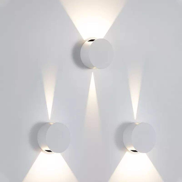 Wall Lamp For Hotel LED Indoor Home Decor Wall Lamp Aluminium Bedroom Bedside Lamp Living Room Corridor Study Room Decoration Wall Lights