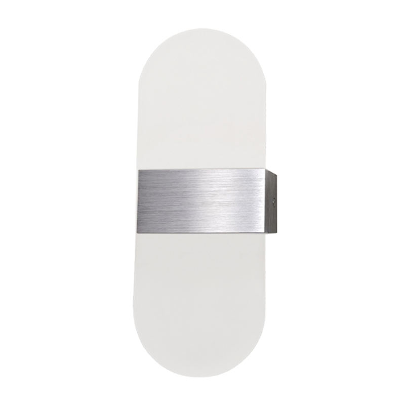 6W LED Wall Sconces AC85-265V Indoor Acrylic Wall Lamp Round Shape Lights Wall Mount Lamp for Living Room Bedroom Hotel Restaurant Lighting