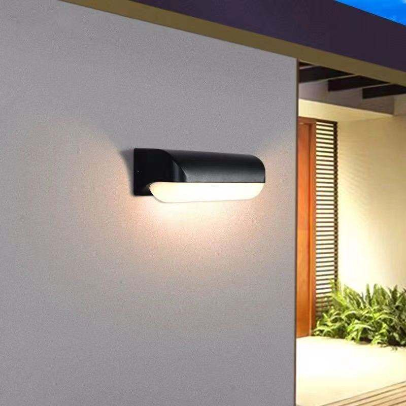 12W LED outdoor wall lamp Waterproof led wall light simple aisle stairs courtyard light balcony wall light super bright