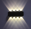 4W 6W 8W New Black Shell White Shell IP65 Waterproof Outdoor LED Wall Sconce Up And Down Lights Wall Mounted Light