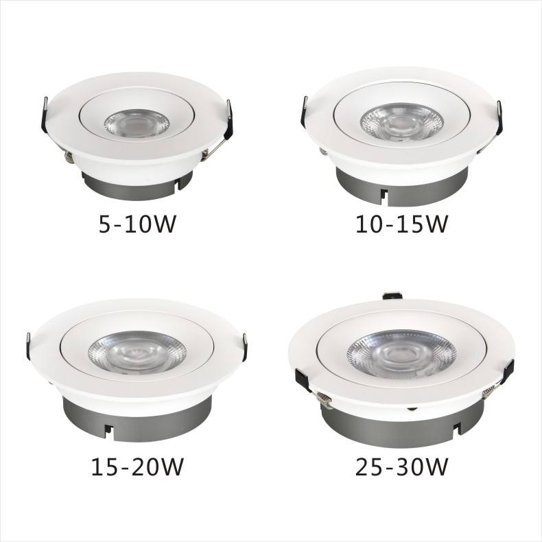 China Factory Price CE ERP Round Small Panel Light 5W 7W Daylight Recessed LED Ceiling Panel Light Ceiling Mini Led Spot Light