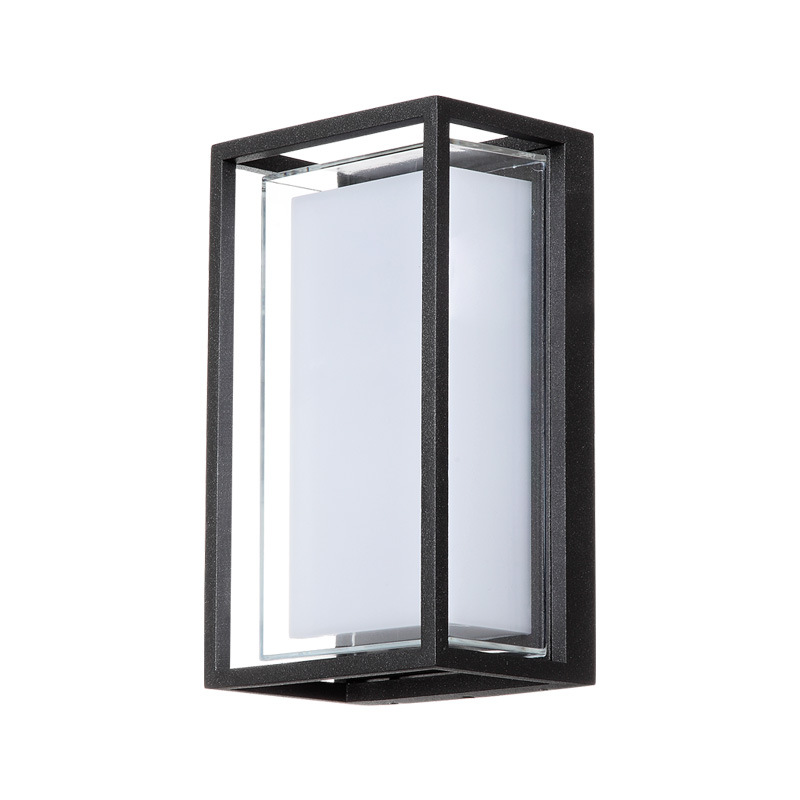 Acrylic Modern Minimalist LED Wall Light Waterproof IP65 9W Indoor Outdoor LED Wall Lamp for Garden Street Lighting Abstract