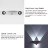 3W9W Modern Triangle Indoor Wall-Mounted LED wall lamp Aluminum for Home Decoration wall light fixture