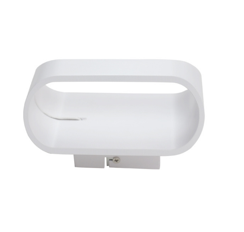 white bedside lamp