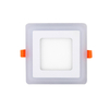 6W 9W 16W 24W led Ceiling Recessed panel Light Painel lamp home decoration round square Led Panel Downlight Blue+White