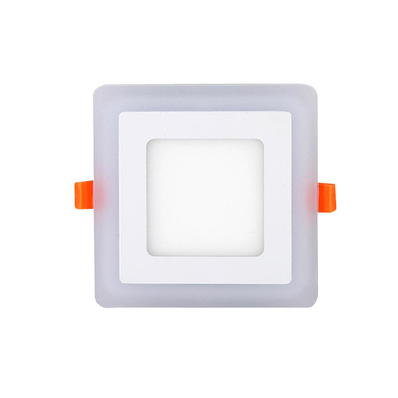 6W 9W 16W 24W led Ceiling Recessed panel Light Painel lamp home decoration round square Led Panel Downlight Blue+White