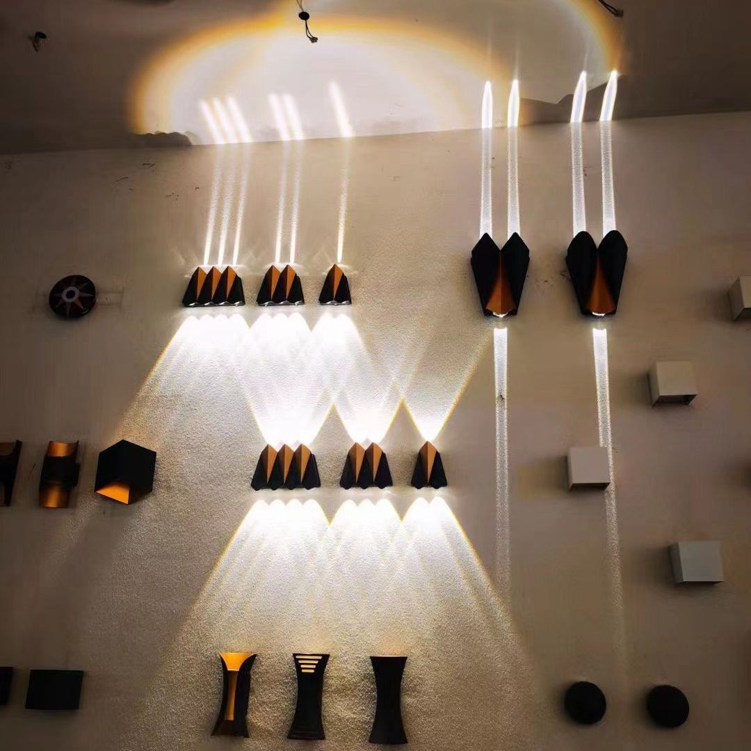 Outdoor Lighting LED Wall Lamp Waterproof IP65 AC85-265V Aluminum For Garden Street Living Room Bedroom Porch Light