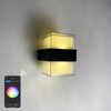 outdoor led wall IP65 Tuya graffiti smart APP control colorful dimming waterproof outdoor wall lamp modern light outdoor