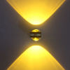 Indoor LED Wall Lamp Living Room Decoration Wall Light Home Lighting Fixture Loft Stair Light Round Aluminum AC90-260V