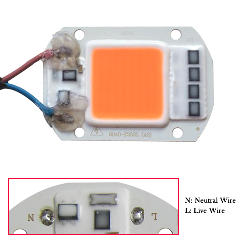 High Power full spectrum led grow chip 20W 30W 50W for Indoor Plant Growth Lighting