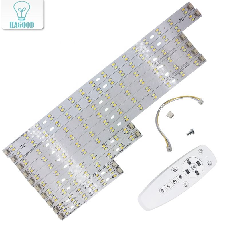 24W dimmable LED ceiling lamp luminous three-color adjust 5730SMD light source illumination infrared control bedroom downlight