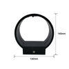 Modern 3W 7W LED wandlamp RGB Aluminium Round LED Up and down wall lamp bedside lights bedroom
