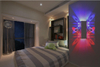 Aluminum RGB Projection lamp for indoor residential Deco bar hotel restaurant lighting up down nightlight LED light