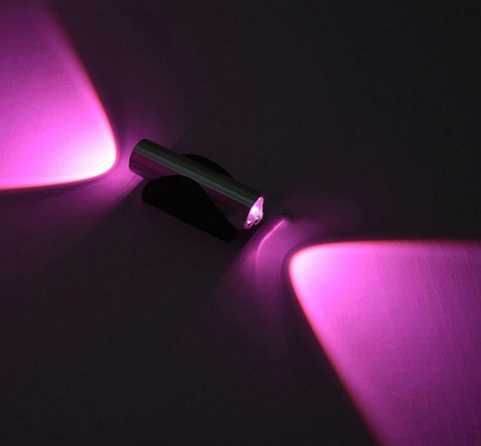 Living Room Indoor Wall Lamp High Power 6W Aluminum AC85-265V Led Decoration Wall Lamp for Home Reading Room Up And Down Led Wall Light
