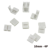 8mm2P/10mm 2P/10mm 4P Solderless Splitter Right Quick no soldering Connector Corner Adapter 12 v 3528/5050 LED RGB Strip