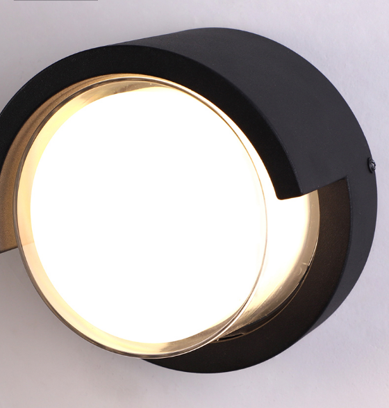 New Acrylic Waterproof Wall Light Modern LED Wall Light Aluminum Outdoor Waterproof Wall Lamp Garden