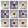 LED Wall Lamp Waterproof Outdoor Wall Light Porch Garden Bedroom Indoor Modern Nordic Sconce Luminaire 2/4/6/8/10/12W AC85-265V