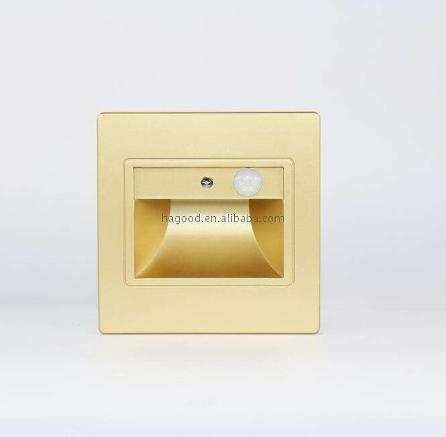 Factory Cheap Price PIR Motion Detector+ Light Sensor Night Light For Ladder Stairs Using Foot Lamp In Stock