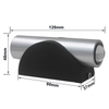 2W 6W Up Down Bed Room Lighting Fixtures Energy Saving Sconce Lamp Aluminum Good Quality High End Wall Sconce