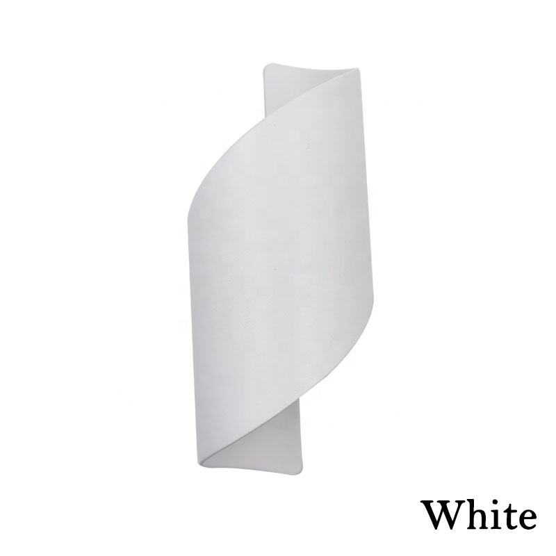 12W Curve Shape Easy Installing Wall Mounted Light Ktv Villa Decoration Courtyard Balcony Piazza Gate Stairway Wall Lamps