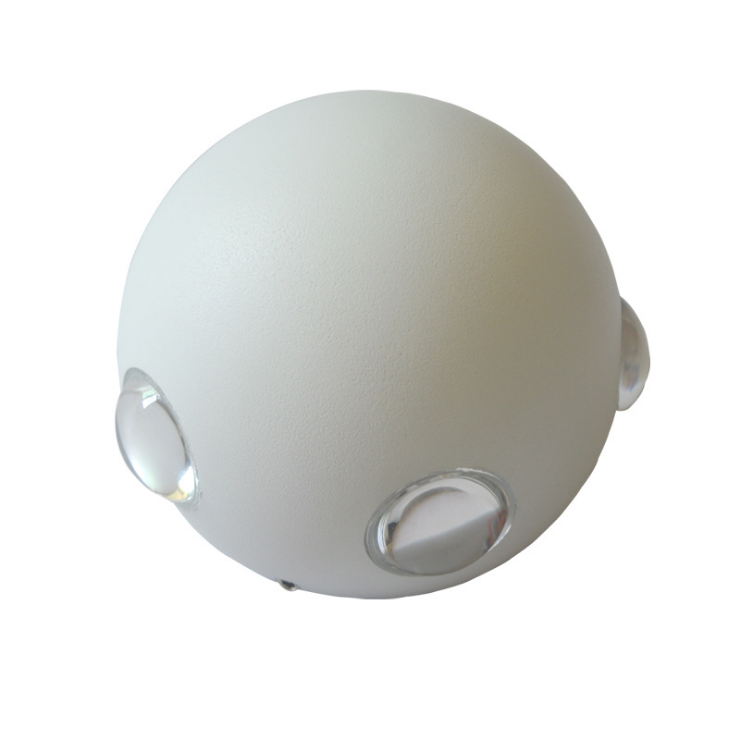 10W Creative Round LED Outdoor Wall Lamp Corridor Five-sided Luminous Wall Lamp