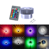 Super Nice Sunflower 3W RGB AC 220V KTV Ceiling LED Wall Lamp
