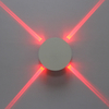 12W square Led cross star wall lamp indoor sconce lighting warm light cold light RGB remote controller