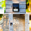 LED Solar Power Light 20LED Wall mounted Light PIR Motion Sensor Outdoor Waterproof solar 