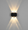 New Factory Wholesale IP65 Aluminum Waterproof Outdoor Up And Down Led Wall Light Wall Lights for Home with Factory Price