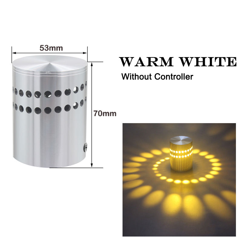 spiral hole sconce Wall lamp night light with best service and low price dressing room applique led Vanity