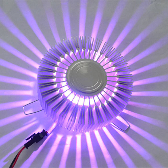 3W High Bright luminaire Modern design LED Wall sconce Hotel Bar KTV Ceiling light Led wall light Sunflower lamp indoor lamp