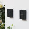 Solar Night Light Outdoor Garden Wall Waterproof Light 2LED Up and Down Lighting Outdoor Decorative GardenTerrace Balcony