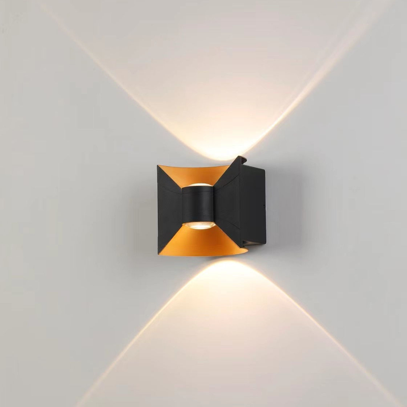 IP65 LED Wall Light Aluminum RGB Outdoor Waterproof Garden Fence Indoor Fashion Wall Lamp For Bedroom Bedside Living Room Stairs