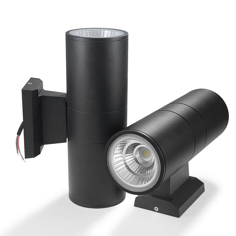 6W COB Up Down Dual-Head Outdoor Led Wall Light 