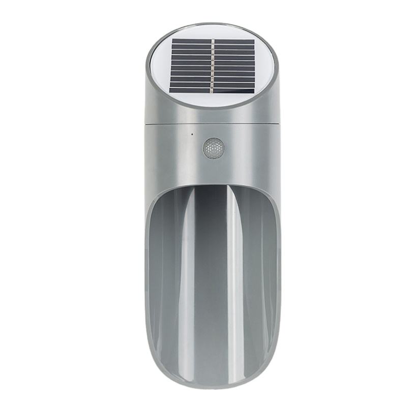 Hot sale solar lamp outdoor induction courtyard wall lamp integration 15leds home street lamp