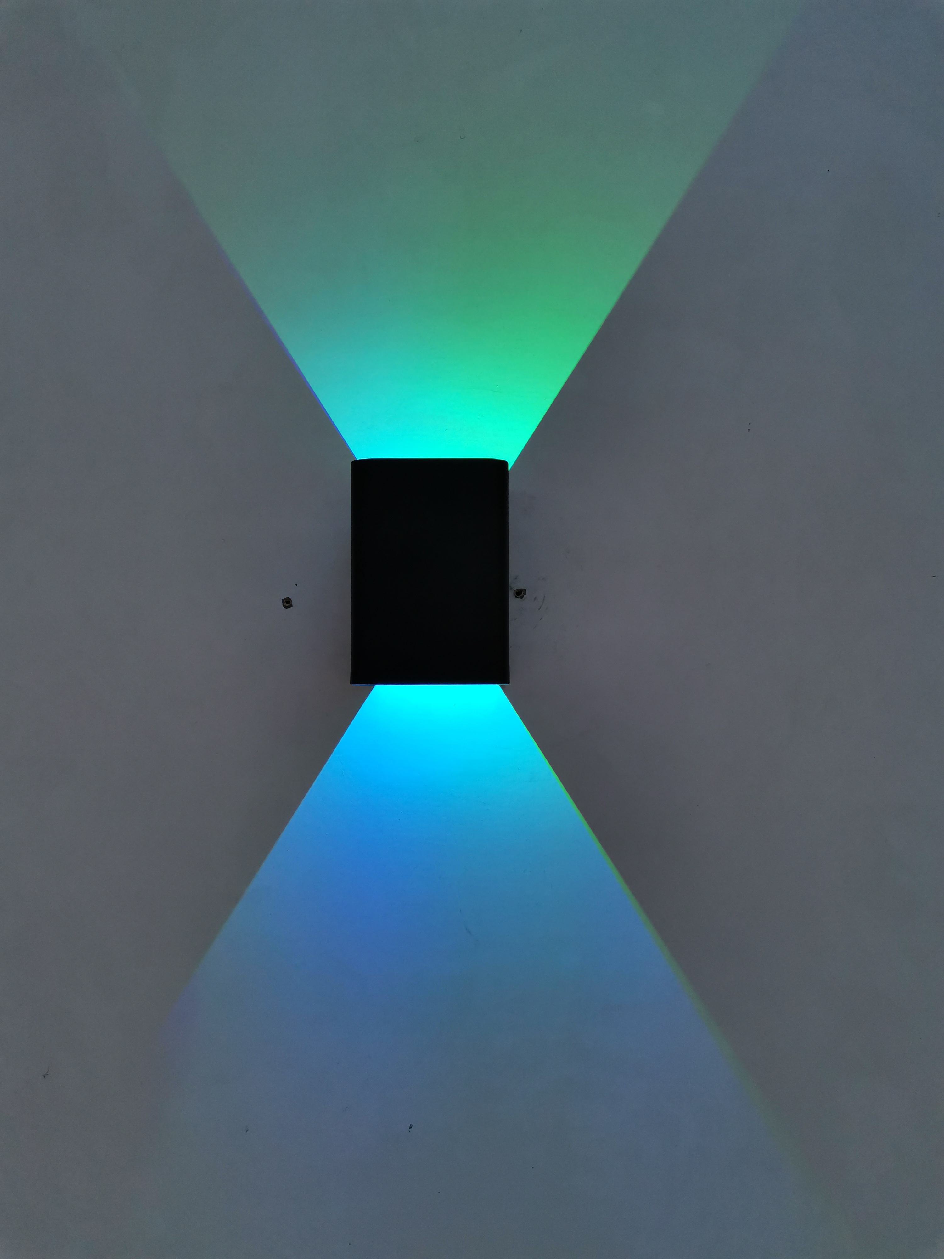 5W Decorative Led Light Modern New Small Pottery Wall Lamp Indoor Bedside Lamps Night Light RGB with Remote Controller