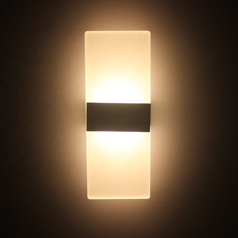 6W Modern Simplicity 6W LED Aluminum Lighting Wall Sconce For Indoor Bar Hotel Corridor Home Decor LED Wall Lamp