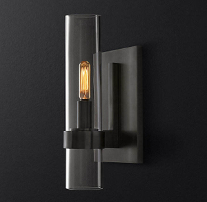 Post modern designer American simple wall lamp Candle model Nordic personality bedroom bedside living room background wall lamp
