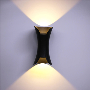 6W 10W Decorative small size waist waterproof wall lamp led light modern outdoor nightlight.