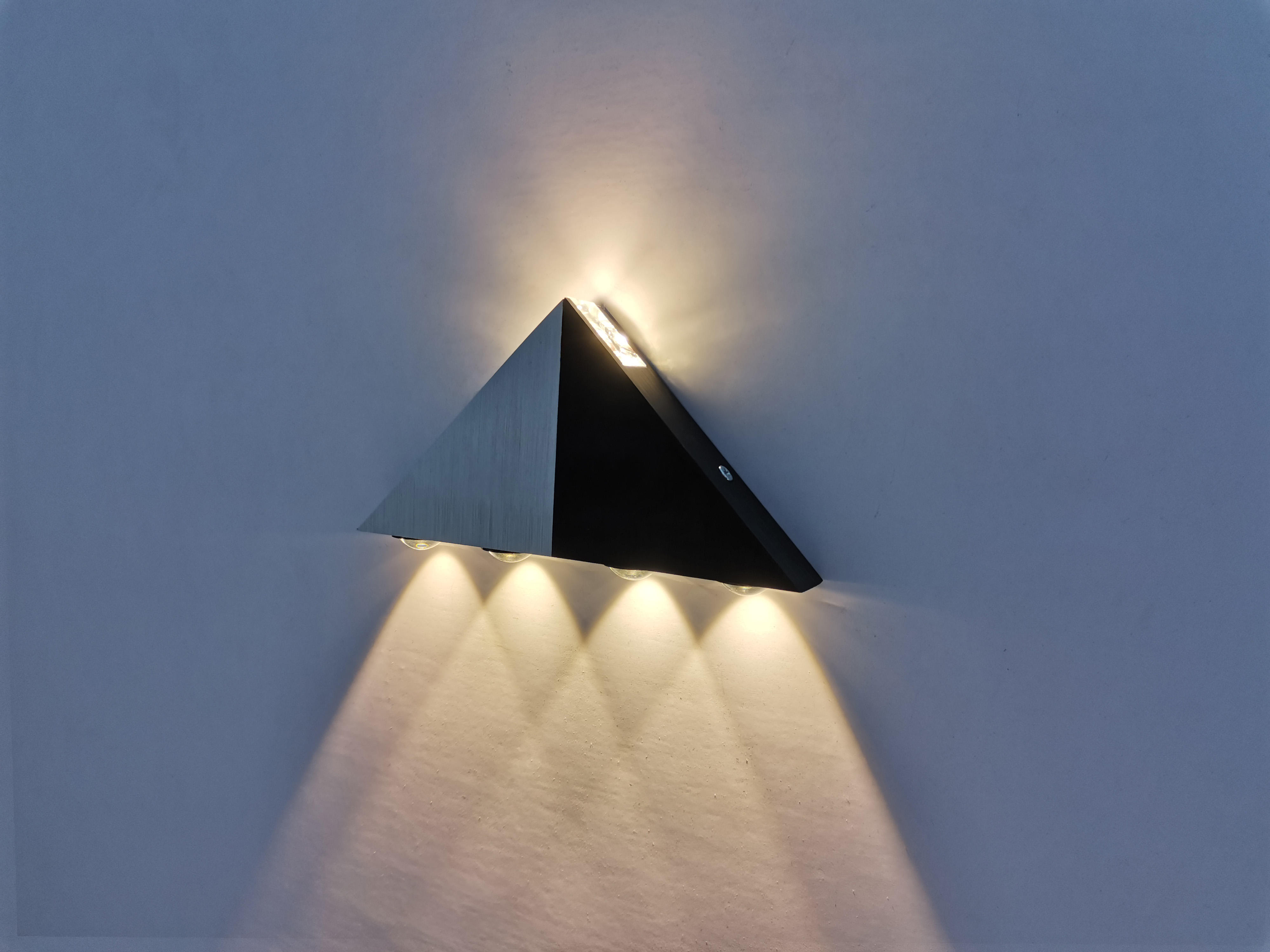 Decorative led light Triangular wall lamp and indoor nightlight with factory price