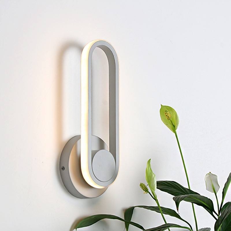 12 Wall lamp indoor lighting live light garden boards up and down led sconce stair luminria solar wandleuchten mount jiangmen HG