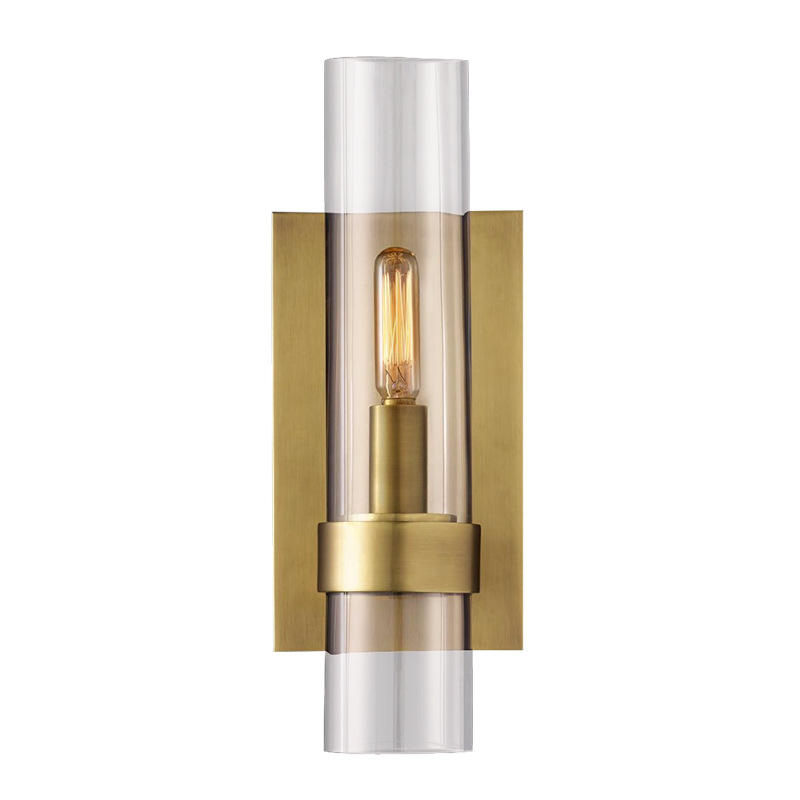 Post modern designer American simple wall lamp Candle model Nordic personality bedroom bedside living room background wall lamp