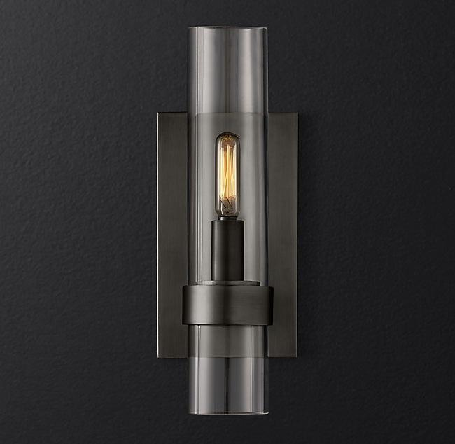 Post modern designer American simple wall lamp Candle model Nordic personality bedroom bedside living room background wall lamp