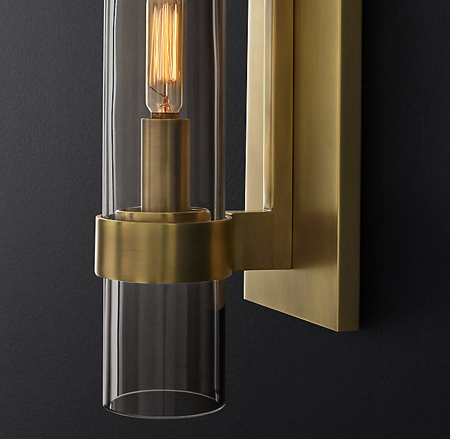 Post modern designer American simple wall lamp Candle model Nordic personality bedroom bedside living room background wall lamp