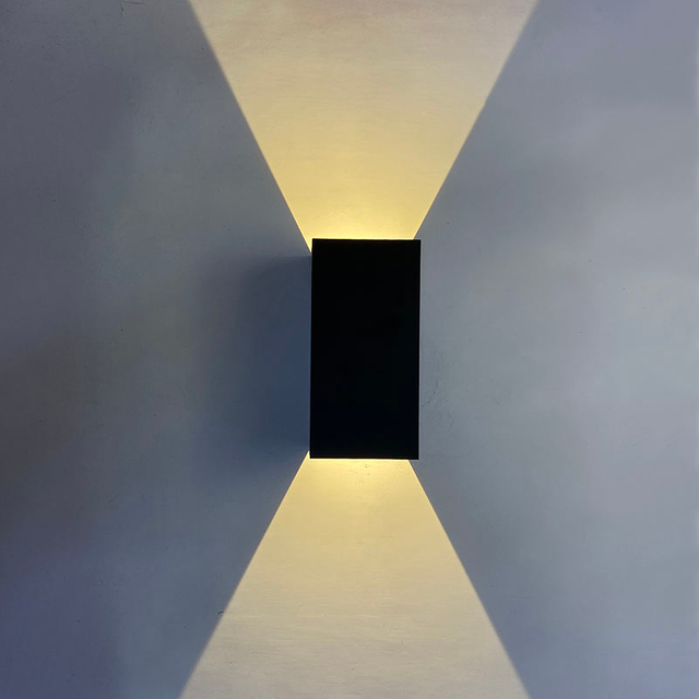 Up And Down Lamp Led Modern Square Ip65 Waterproof Outdoor Home Wall Sconce High Quality Cheap Price
