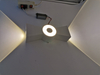 6W Outdoor Waterproof chinese knot shape Wall Lamp COB chip up and down sconce Aluminum ip65 Wall Light square Porch Garden