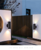 6W 12W COB Up Down Waterproof IP65 Porch Lamp Dual-Head Outdoor Cylinder Indoor Balcony Fixture Led Wall Light Wall Lamp