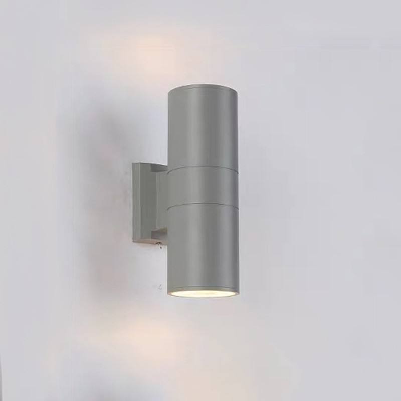 6W 12W COB Up Down Waterproof IP65 Porch Lamp Dual-Head Outdoor Cylinder Indoor Balcony Fixture Led Wall Light Wall Lamp